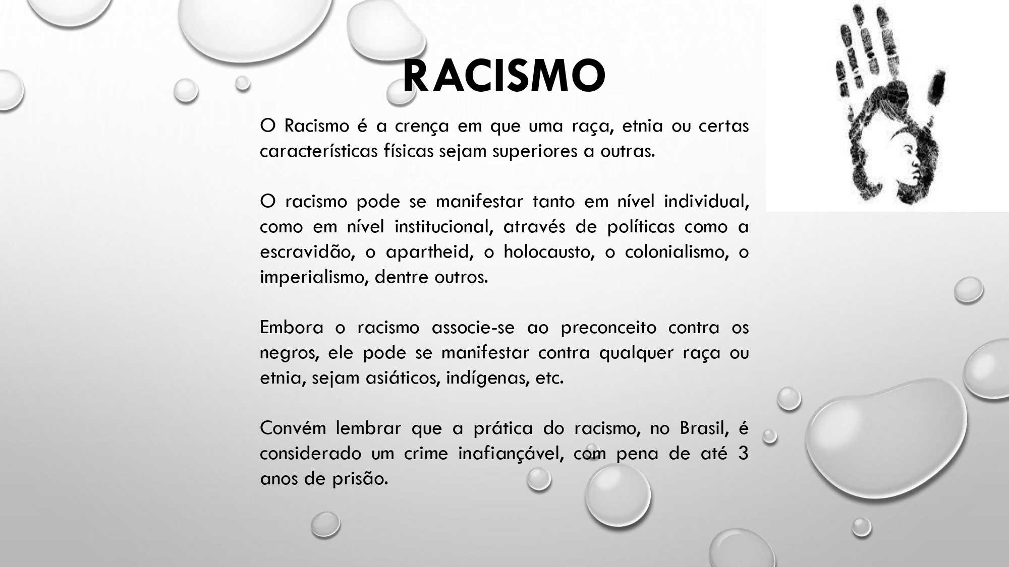 Diga Não Ao Racismo Texto - ACSEDU